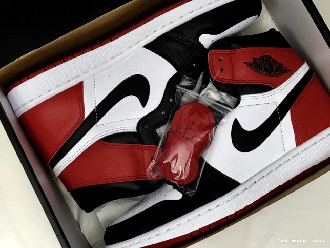 Cheap LUCY 1 Air Retro 555088-125 Black Toe Jordan 0805